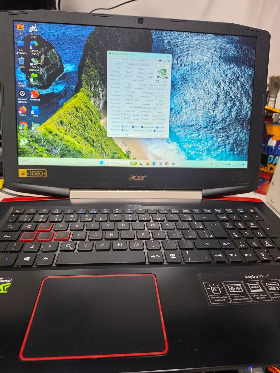 Notebook i5 acer vx15 gamer - Foto 2