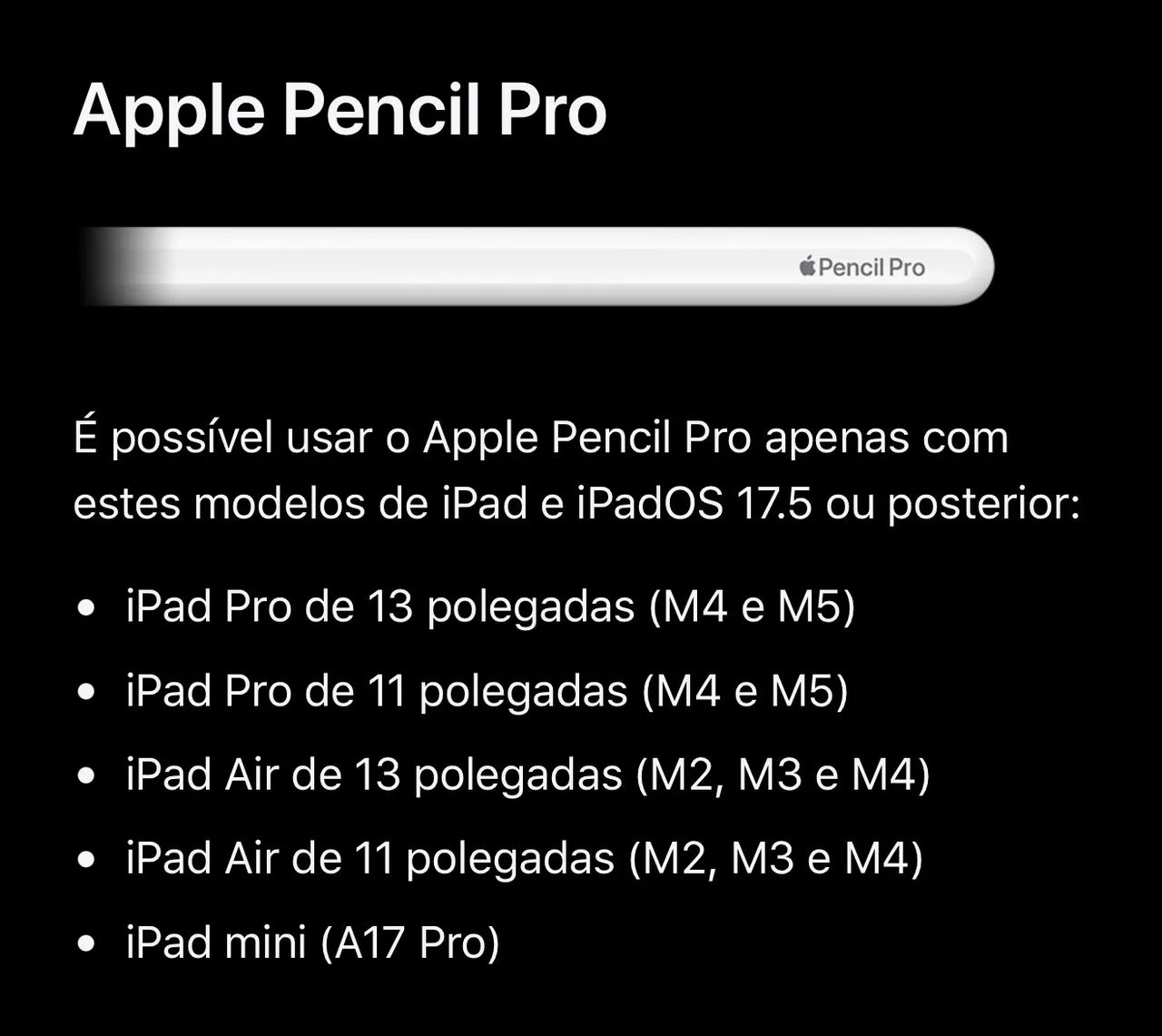 Apple Pencil (PRO)  !Tem o Modelo certo! - Foto 5