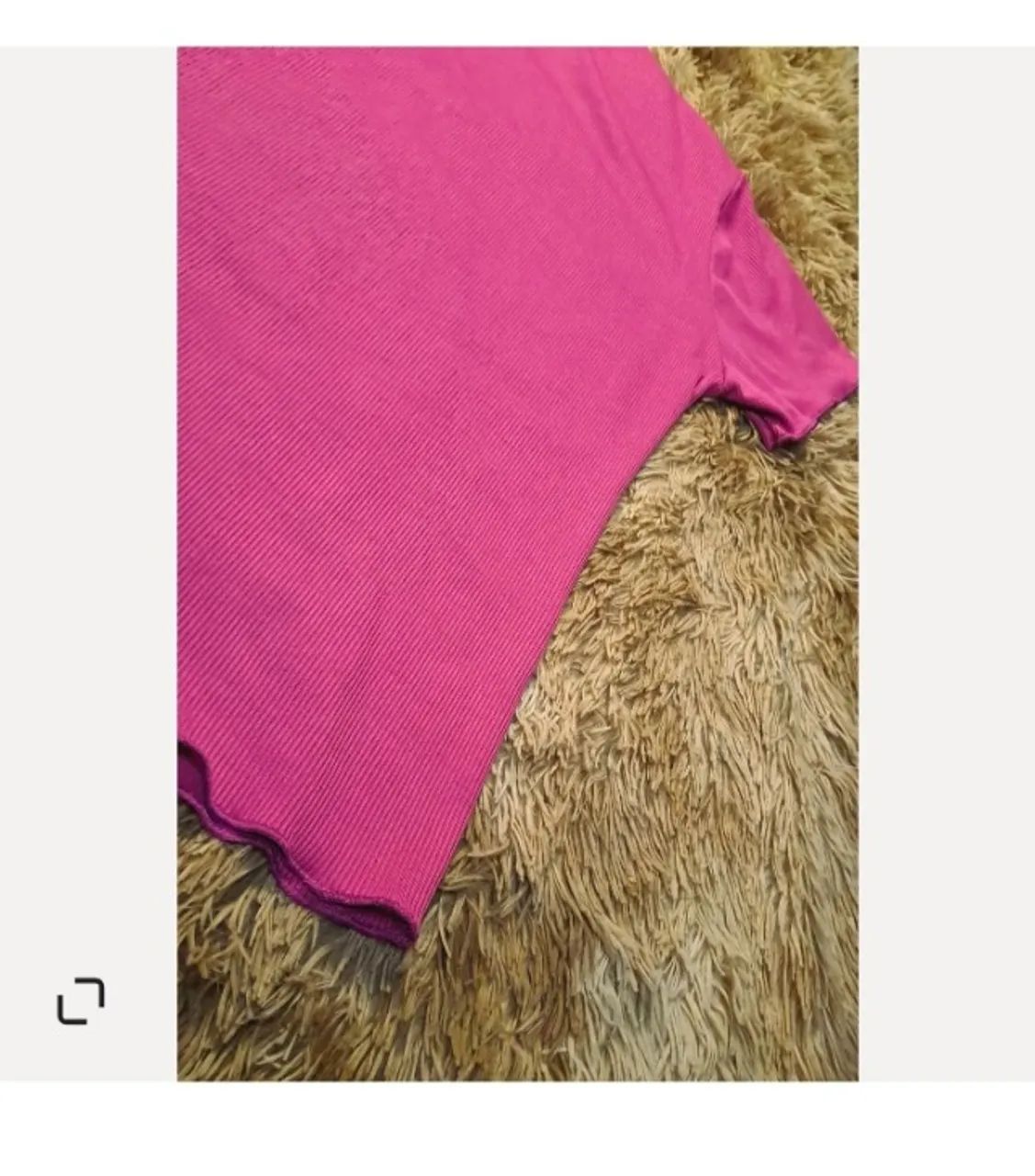 Blusa chic G3 rosa canelada  - Foto 5