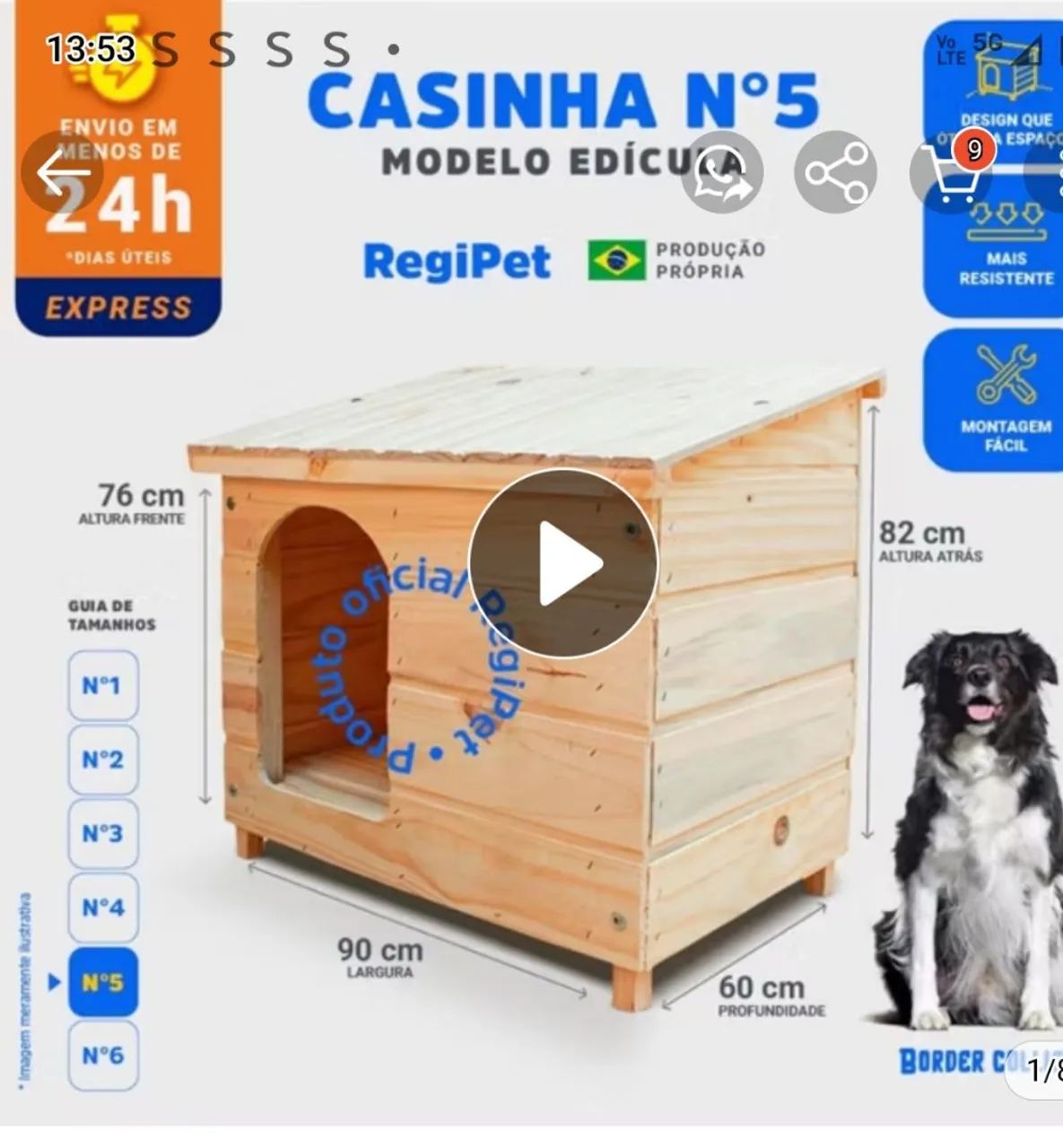 Casinha para cachorro
