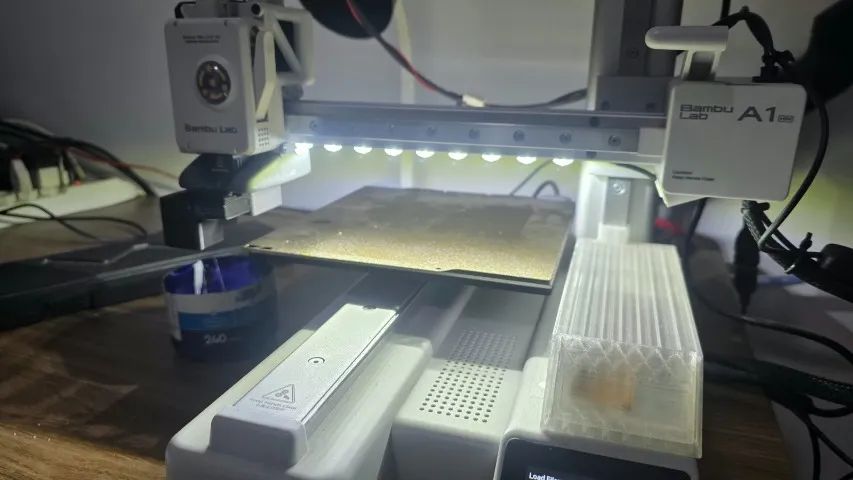 impressora 3d bambu lab A1 mini AMS lite seminova - Foto 2