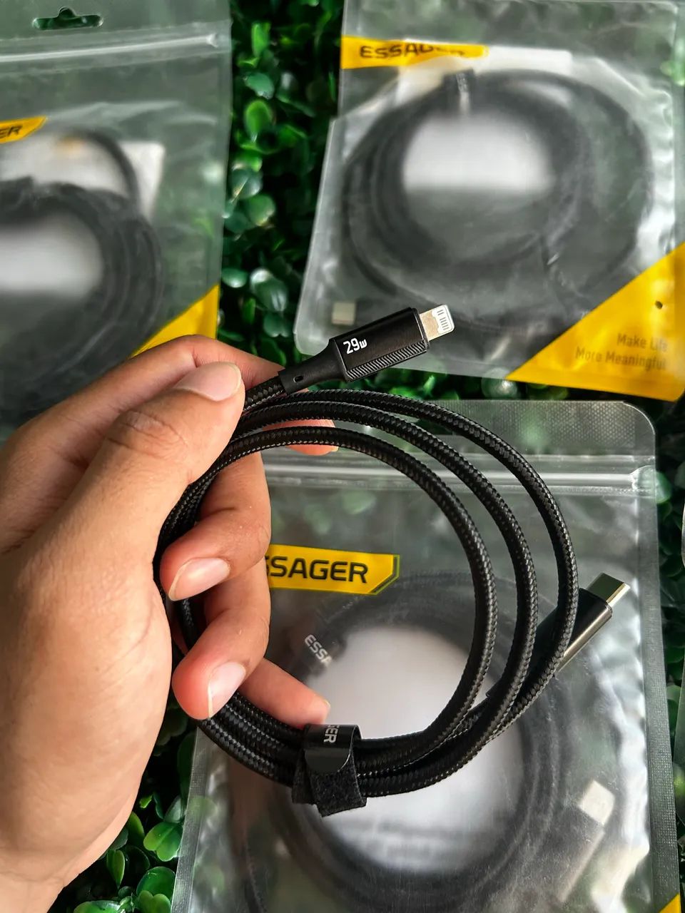 Cabo Essager USB C para Lightning 29W - Foto 3