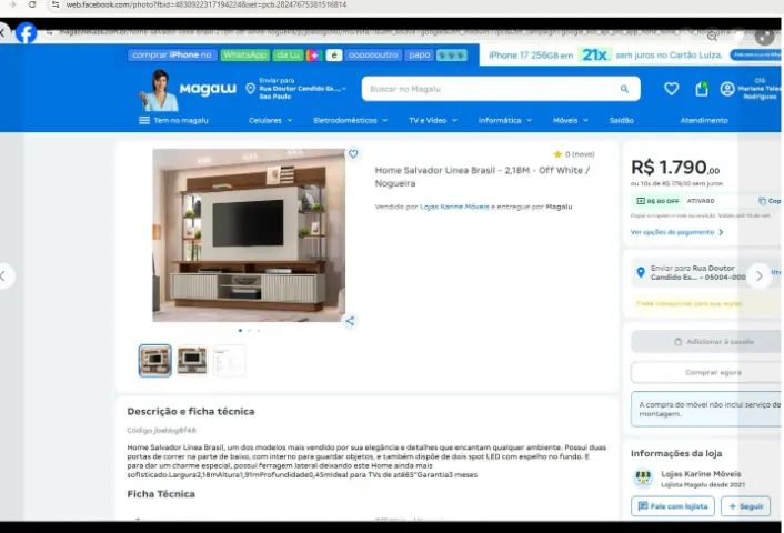 HOME COM LED E RIPADO - Foto 3
