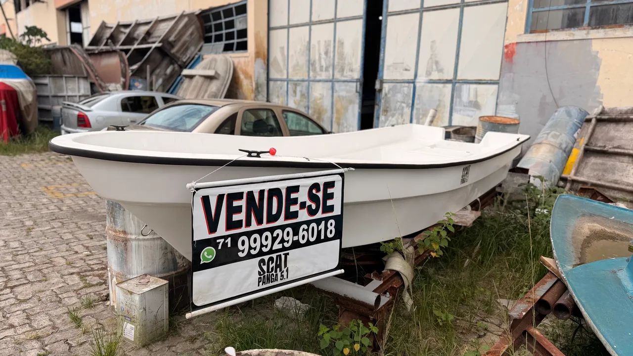 Barco Lancha Panga 5.1 sem comando e com comando 