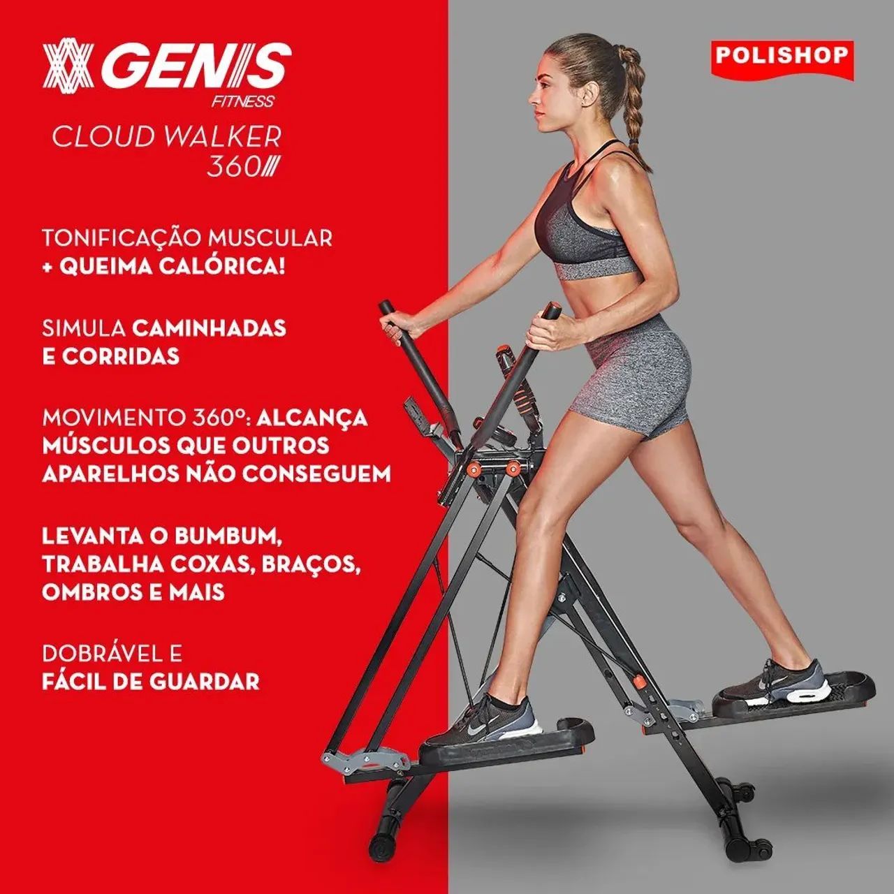 Simulador de caminhada Cloud Walker 360 Genis - Foto 2