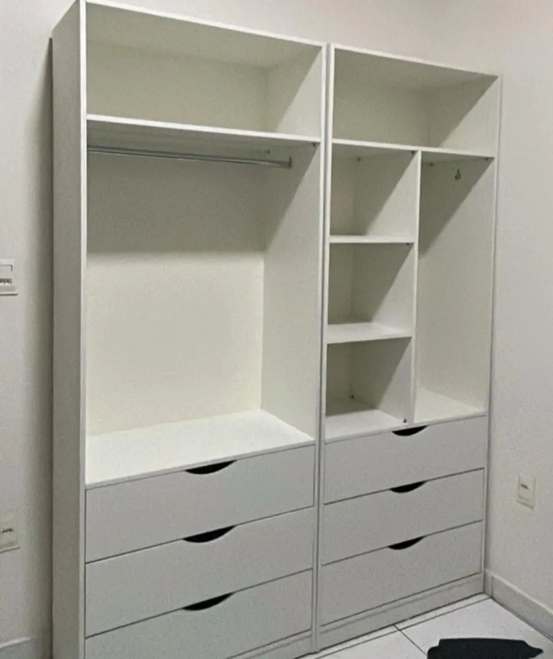 Quarta feira do closet em mdf