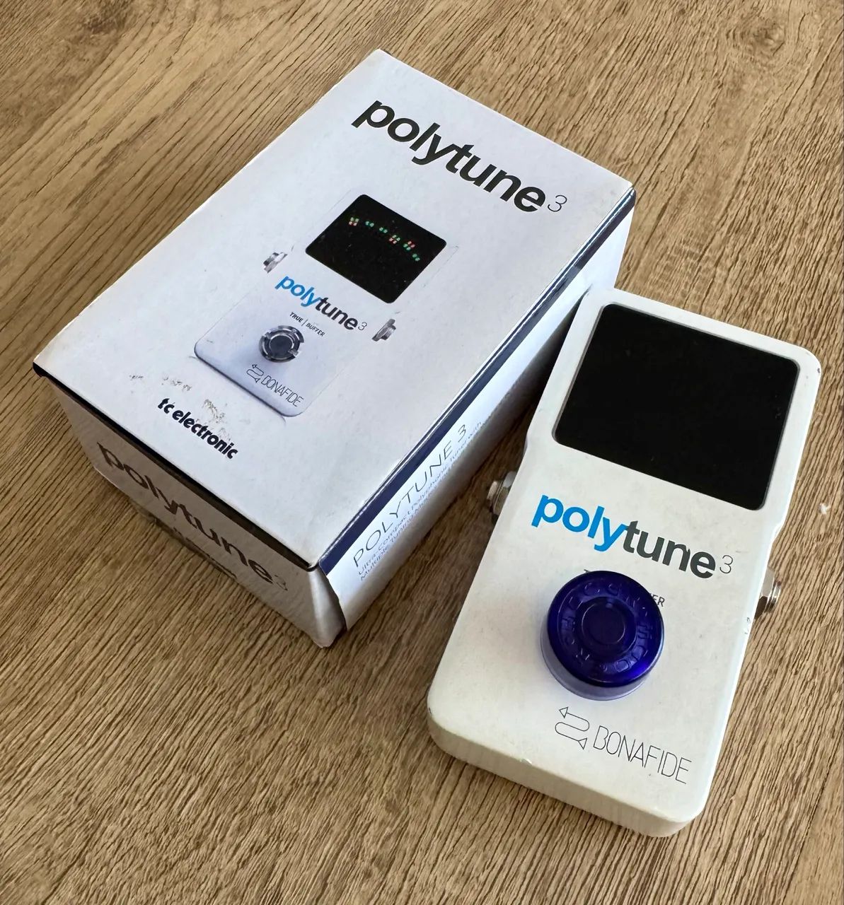 Pedal tc electronic Politune 3.  Afinador- Único dono
