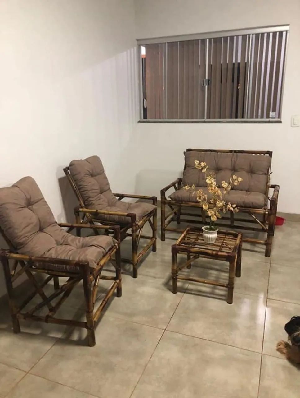 CONJUNTO DE BAMBU VARANDA - Foto 3