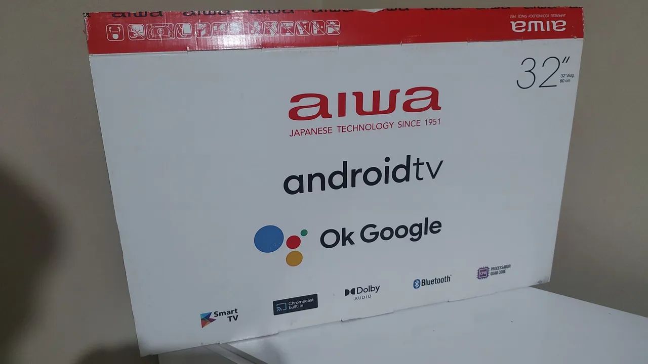 VENDO: Smart TV AIWA 32? Android HD - 3 meses de uso! - Foto 3