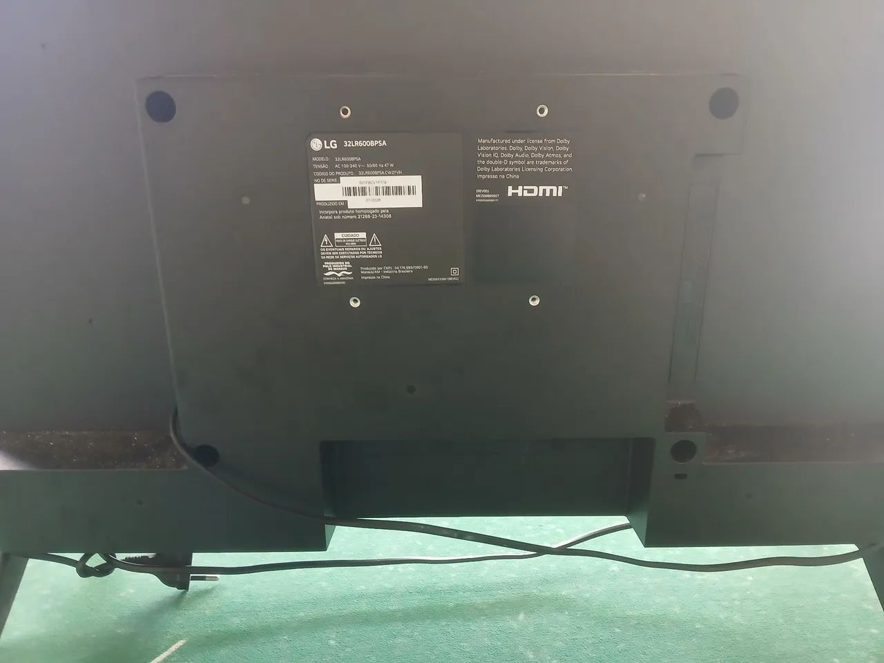 Lg smart 32 - ler anuncio peças  - Foto 2
