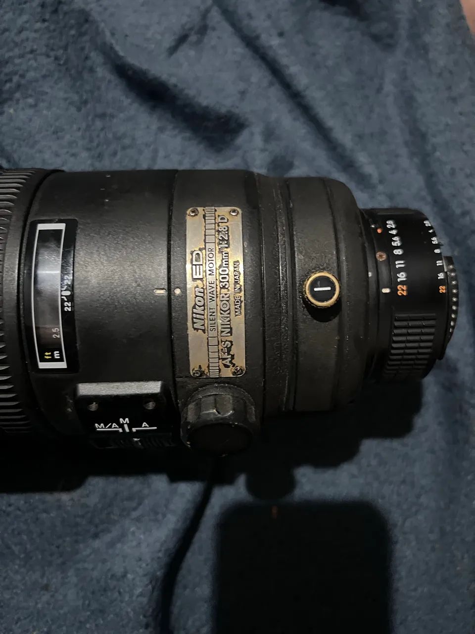 NIKON 300MM 2.8 AFS COM DEFEITO