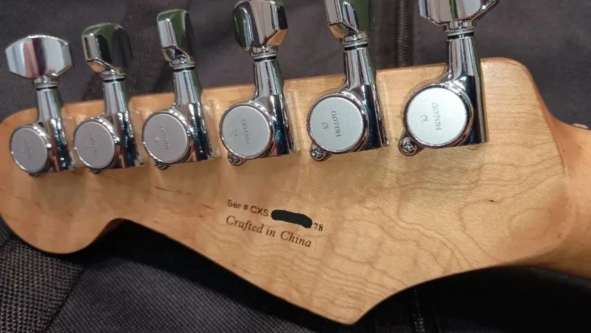 Guitarra Squier com upgrades - Foto 5