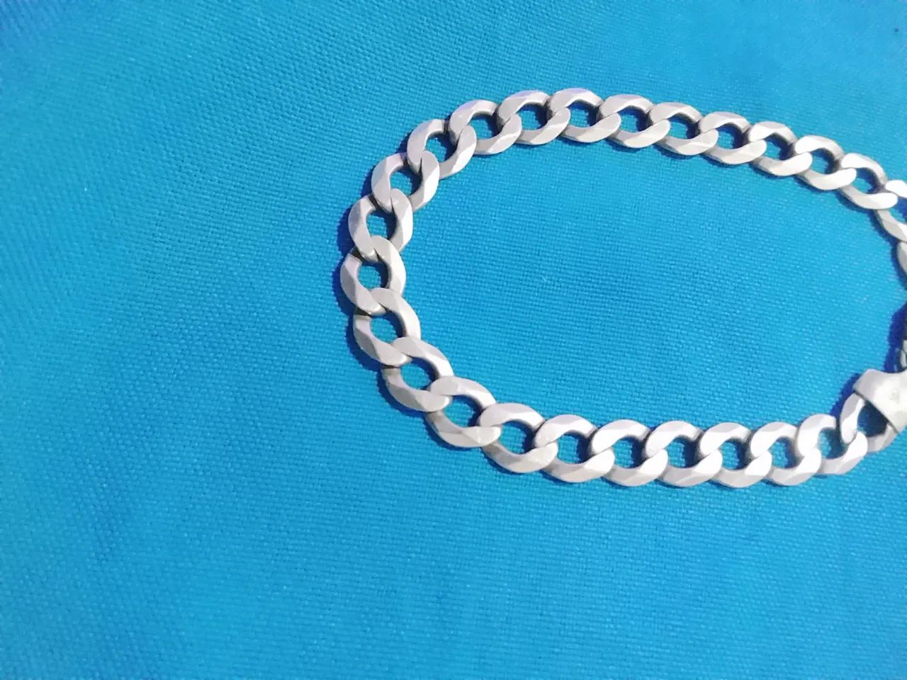 Pulseira de prata 7mm