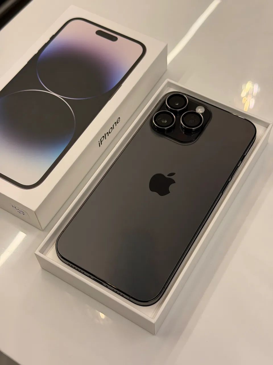 Vendo Iphone 14 PRO MAX 128GB Preto Espacial (Space Black). - Foto 2