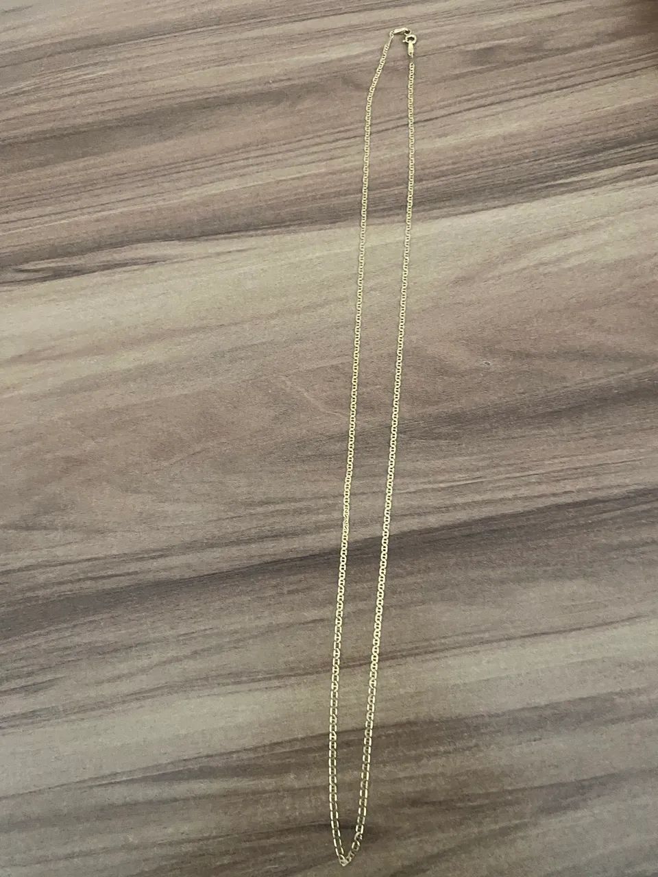 Corrente piastrine no ouro 18k