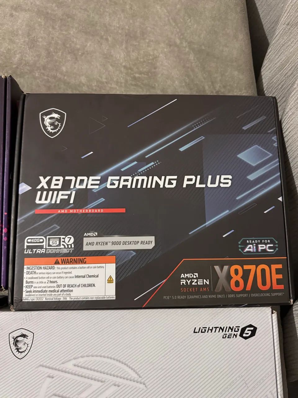 Placa mães topo de linha am5 e intel z690, x870 e b650 - Foto 3
