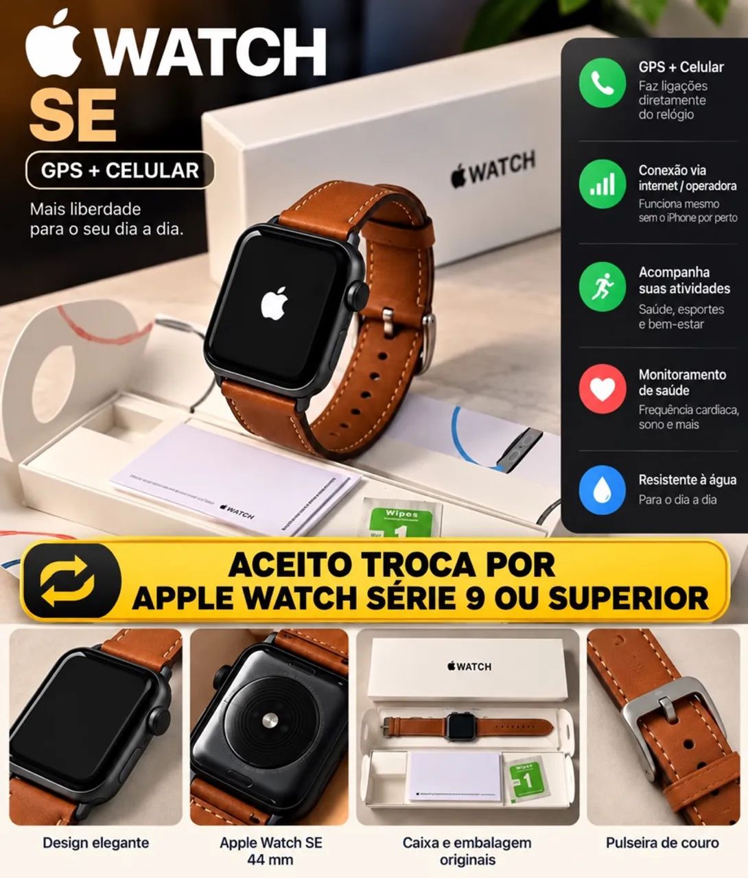 Apple Watch SE 44mm GPS + CEL 