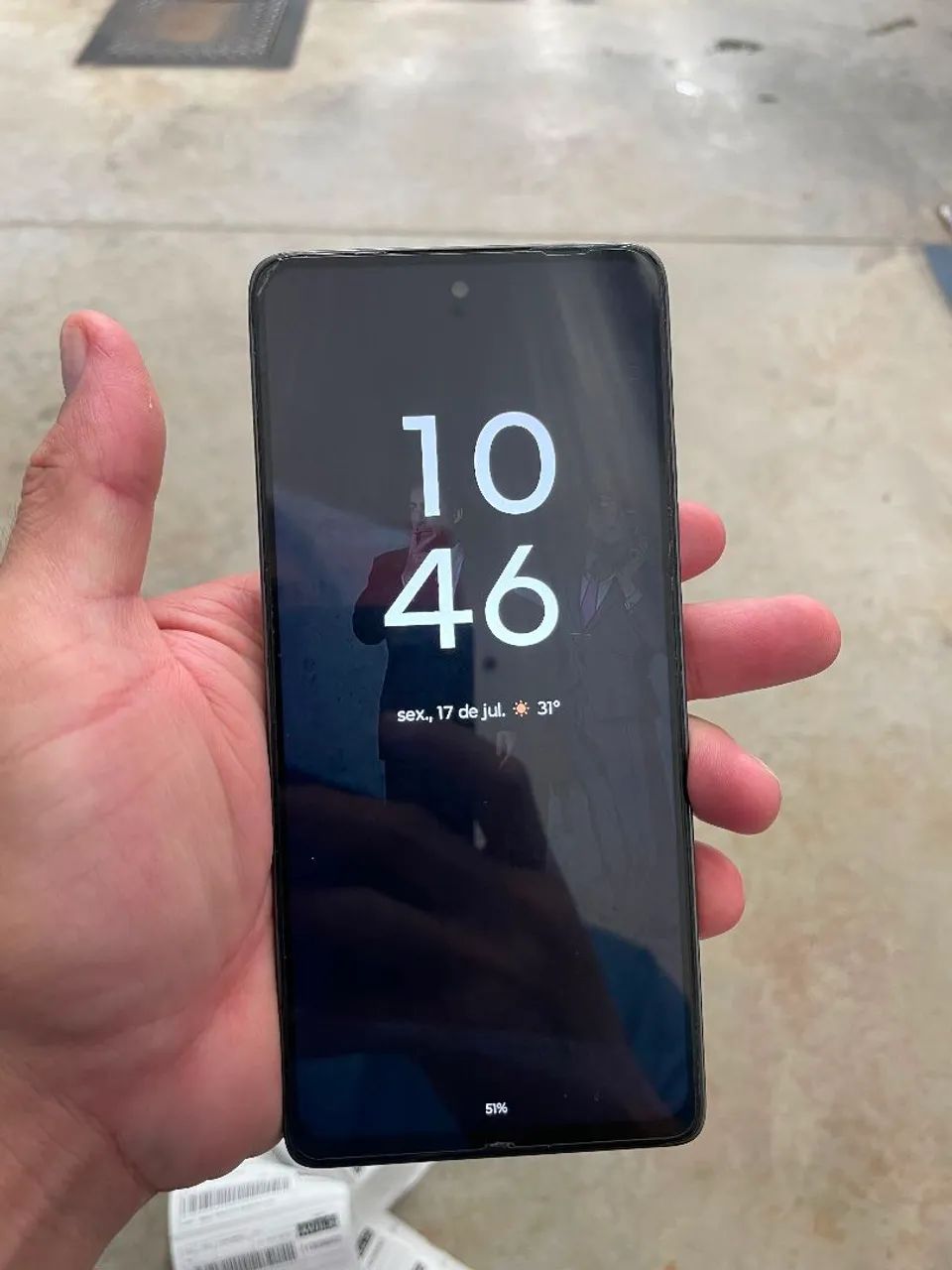 Celular moto g75 usado com nota  - Foto 2