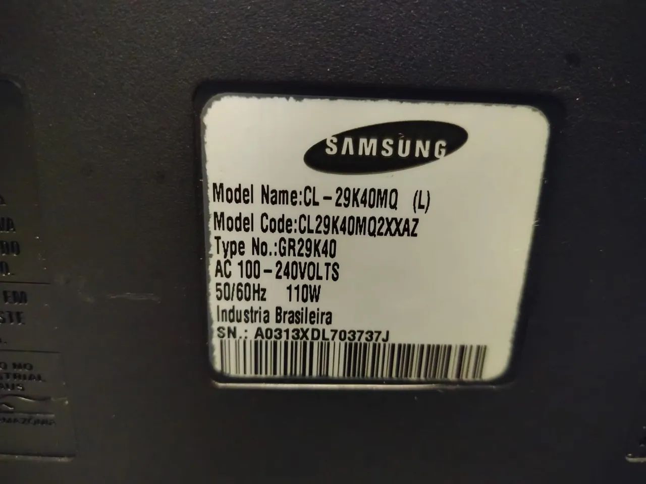 Lote com 02 TVs antigas Philips e Samsung no estado  - Foto 4