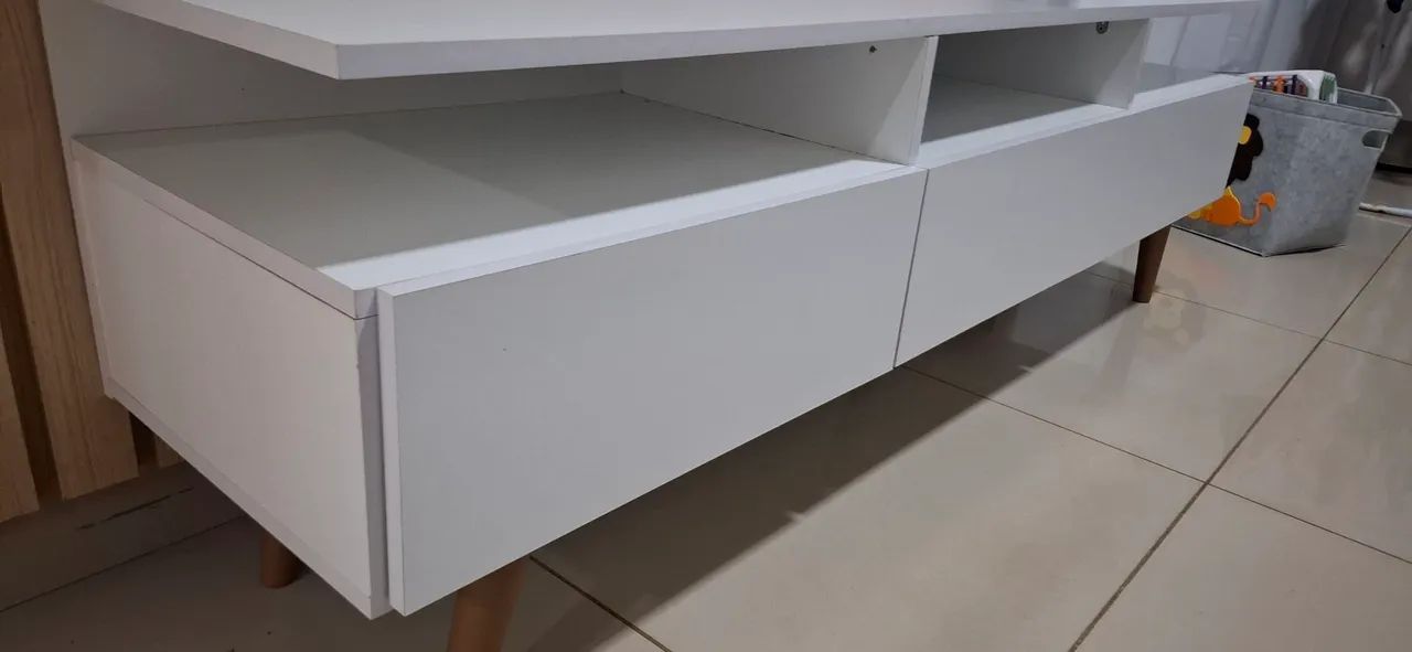 Rack Branca Moderna - Foto 4