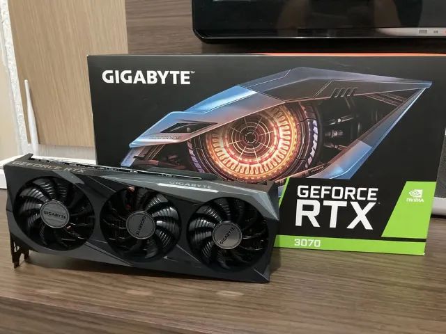 RTX 3070 Gigabyte Gaming OC 8GB - Impecável (Aceito Trocas