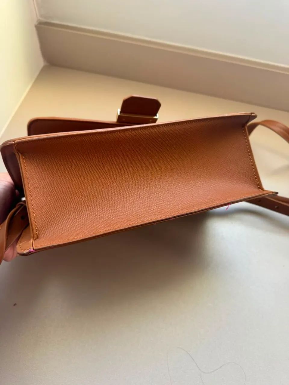 Bolsa caramelo Arezzo transversal tiracolo - Foto 2