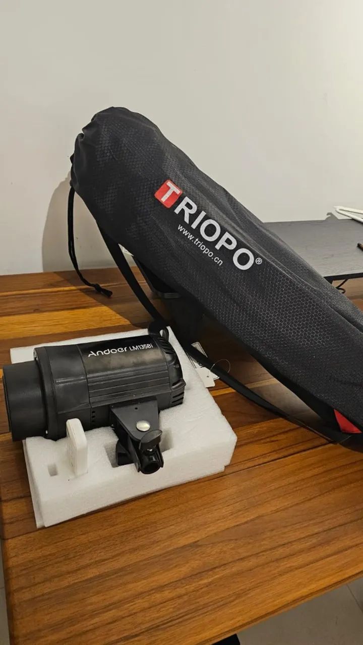 Andoer-Studio LED Video Light com Softbox - Foto 2