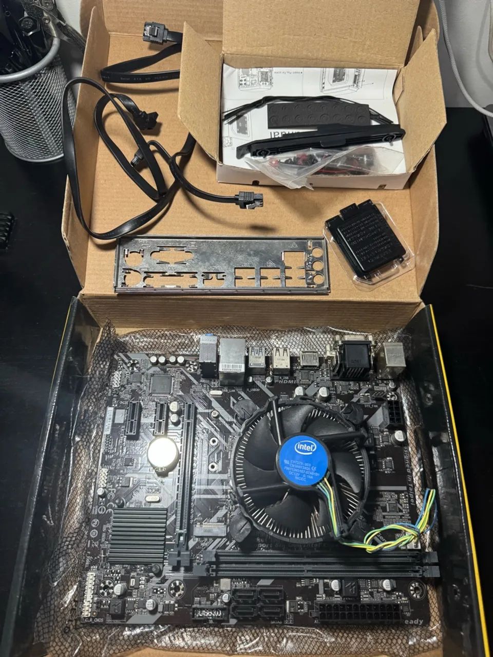 Kit Processador (i3 8th) + Placa Mãe (H310M) - Foto 2