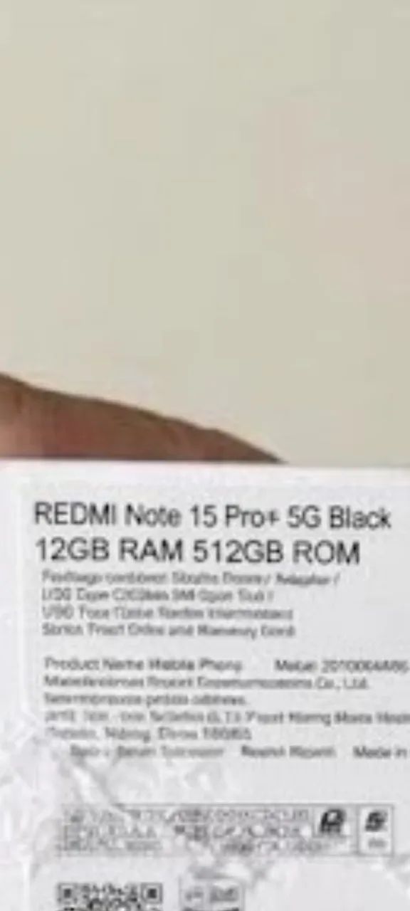 Redmi note 15Pro plus 512 Lacrado sem uso  - Foto 3