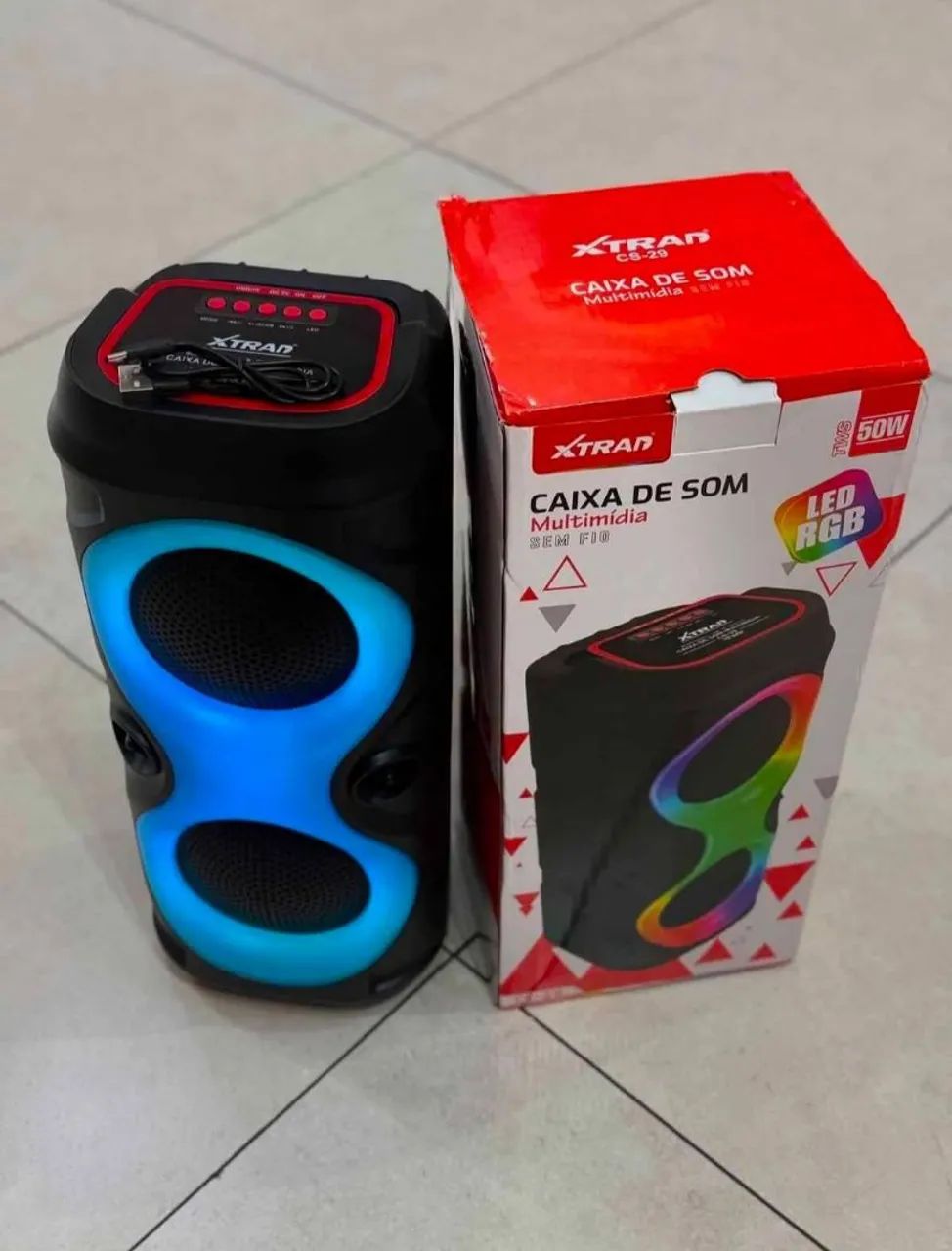 CAIXA DE SOM BLUETOOTH NOVA - Foto 2