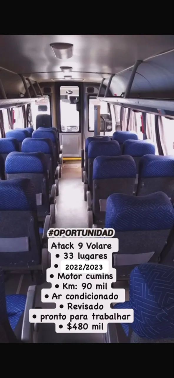 Micro Ônibus Atack 9 Volare - Foto 6