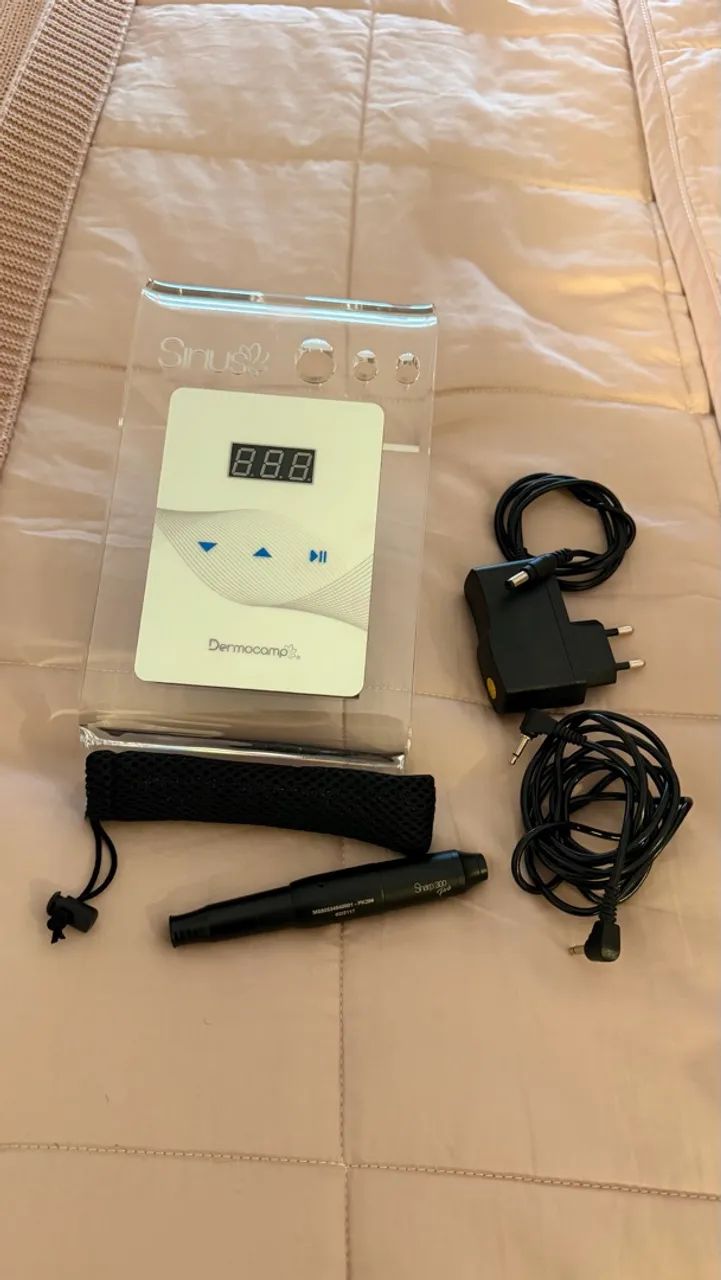 Dermógrafo Sharp 300 Pro Dermocamp + Fonte Sirius  - Foto 4