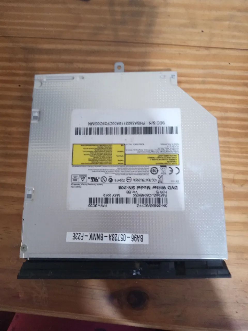 Leitor de dvd de notebook 