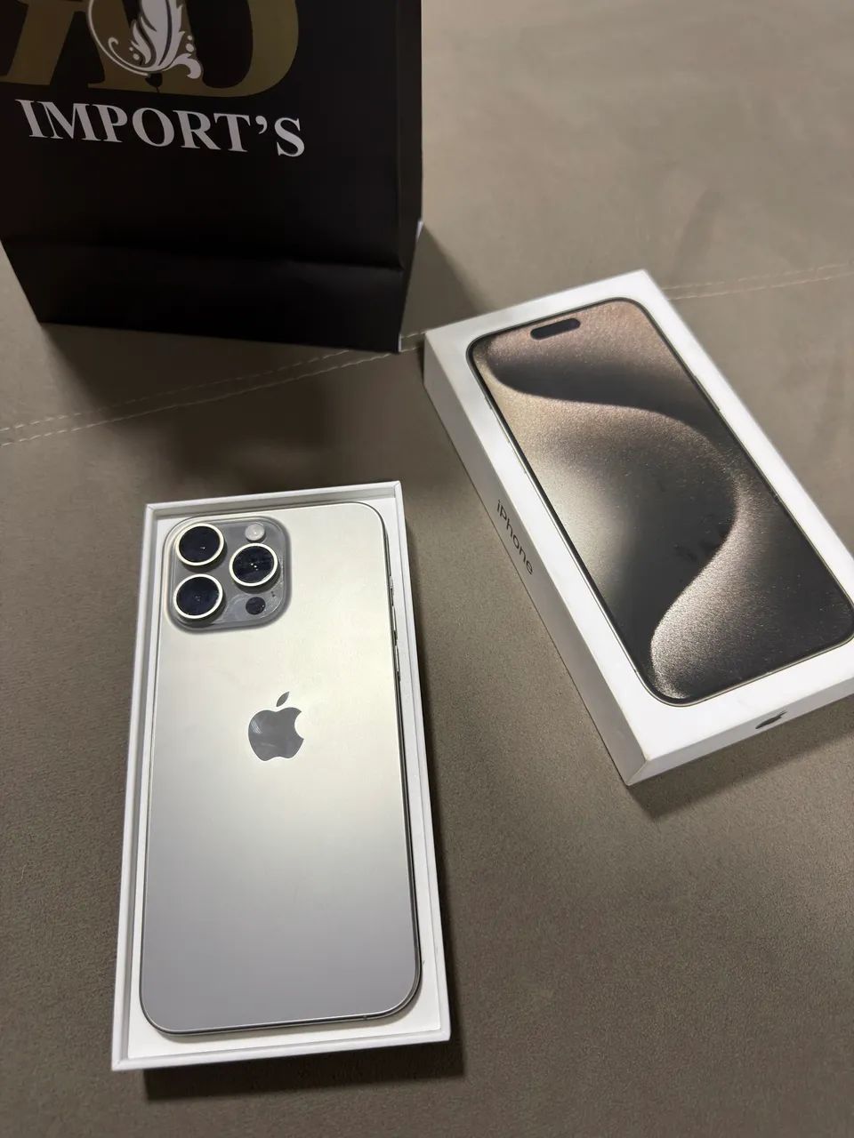 Iphone 15 pro max 256 GB natural - Foto 3