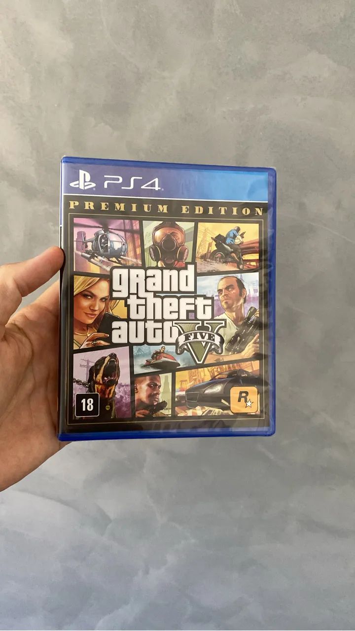 Jogo Grand Theft Auto V para PS4 Lacrado 