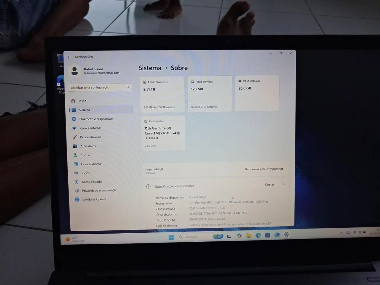 Notbook sansung  - Foto 2
