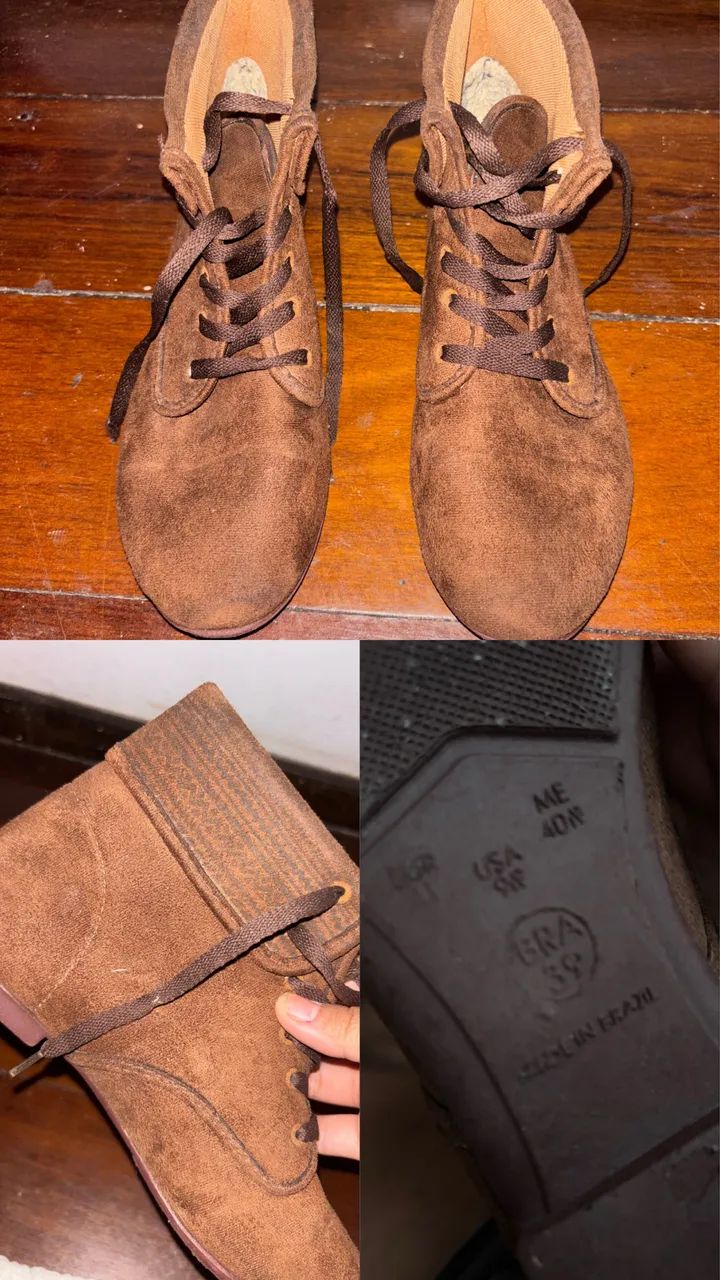 Bota tamanho 39