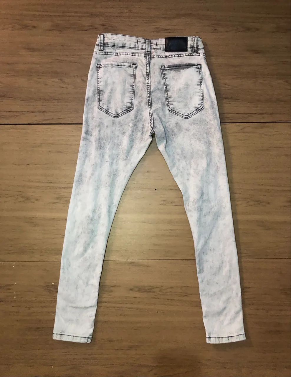 Calça Jogador Jeans Clara Destroyed - Foto 2