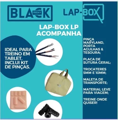 Simulador de videolaparoscopia lap-box Ip - Foto 3