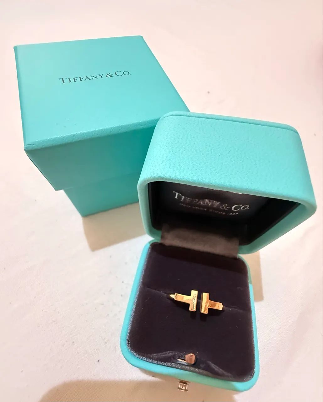 Anel  aliança ouro Tiffany & Co  - Foto 2