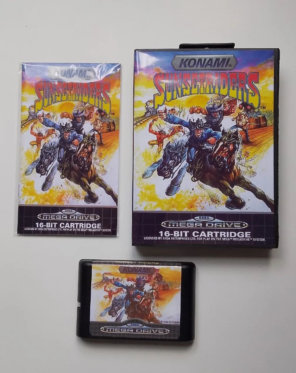 Kit 2 Jogos Sunset Riders + Street Fighter Ii: Special Champion