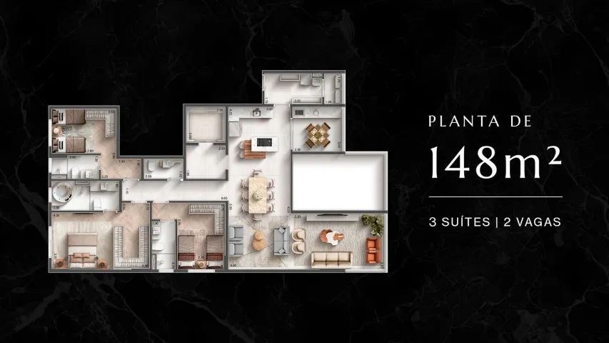Apartamentos de 148 m² e 171 m² - Foto 4