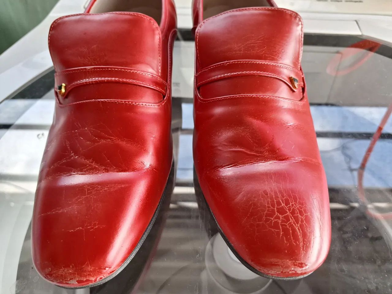 Sapato Social Vermelho no. 43