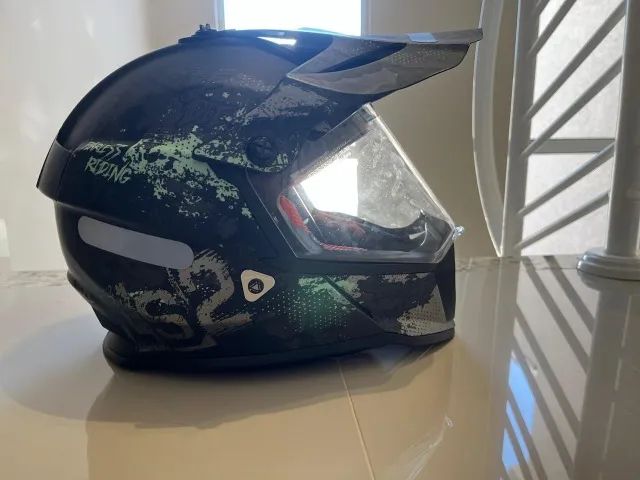 Capacete Ls2 Mx436 Pionner Evo Fearless Cinza