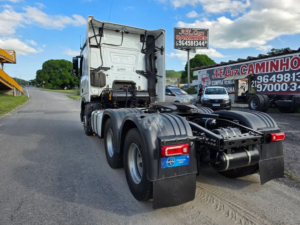 MB Actros modelo 2651 S 6x4 ano 2023 de unico dono pouco uso baixo km rodado  - Foto 7
