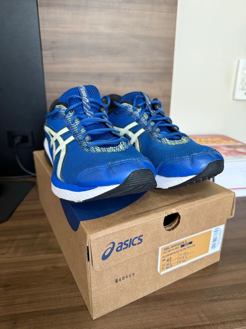 Tênis asics gel shogun 5