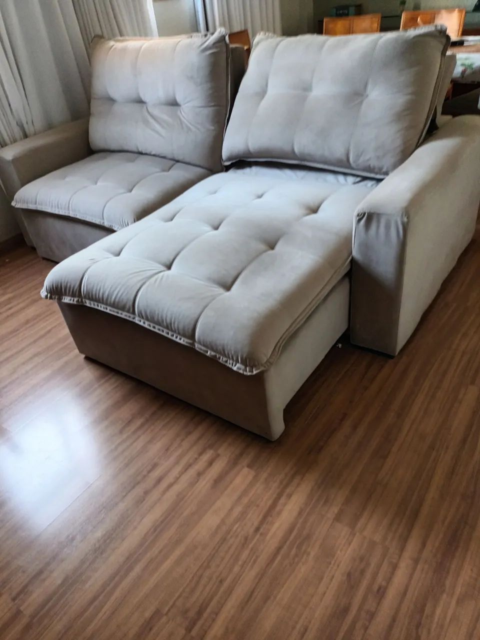 Sofá retrátil  seminovo  - Foto 4