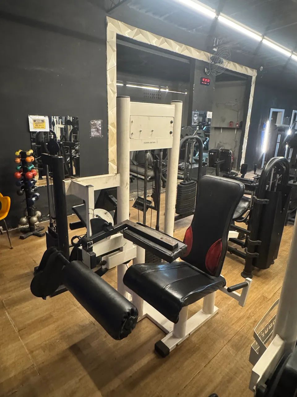 Cadeira flexora e cadeira extensora  - Foto 3