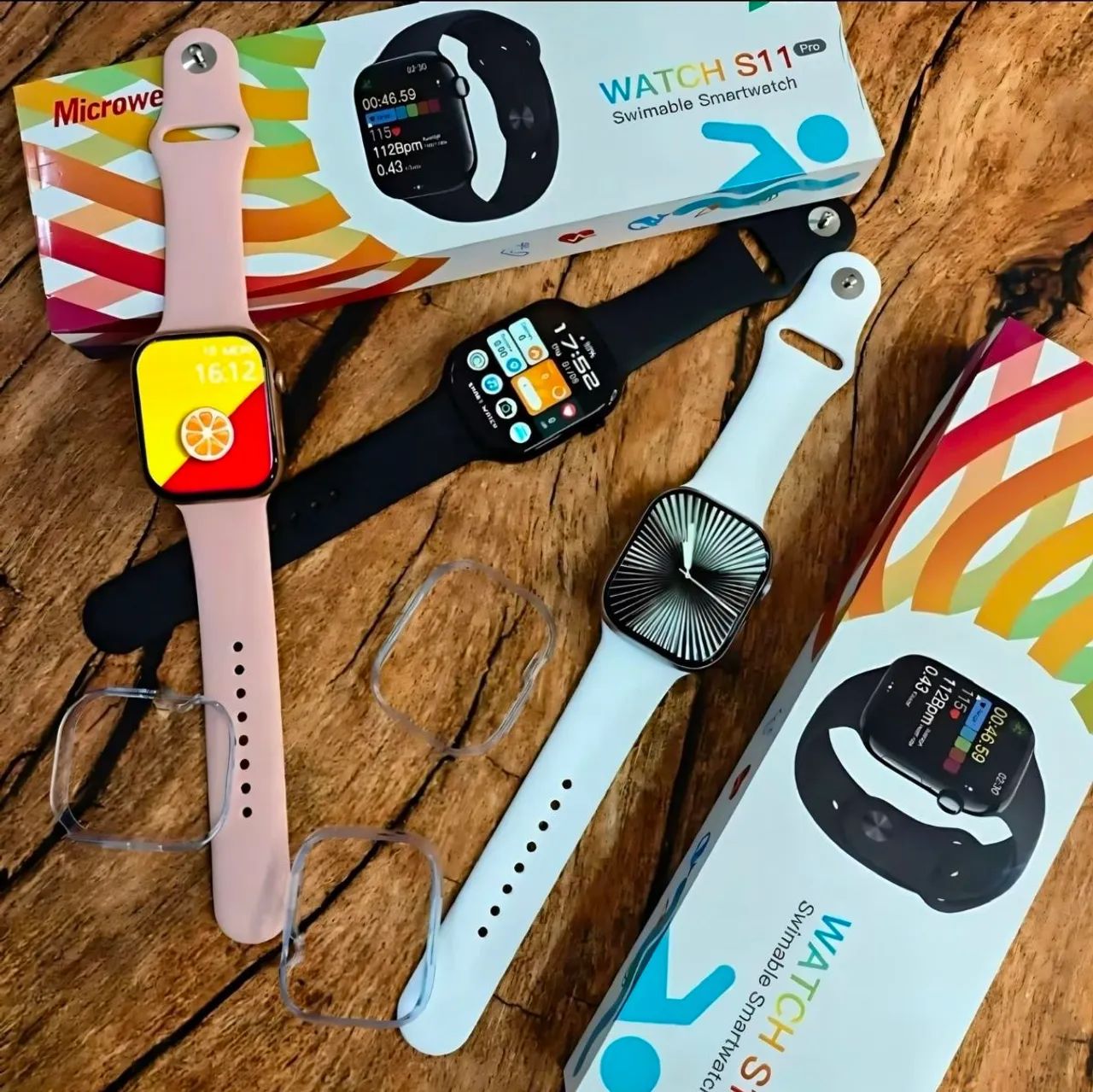 ? Smartwatch Microwear S11 Pro 47 mm - Moderno, completo e cheio de estilo! - Foto 2