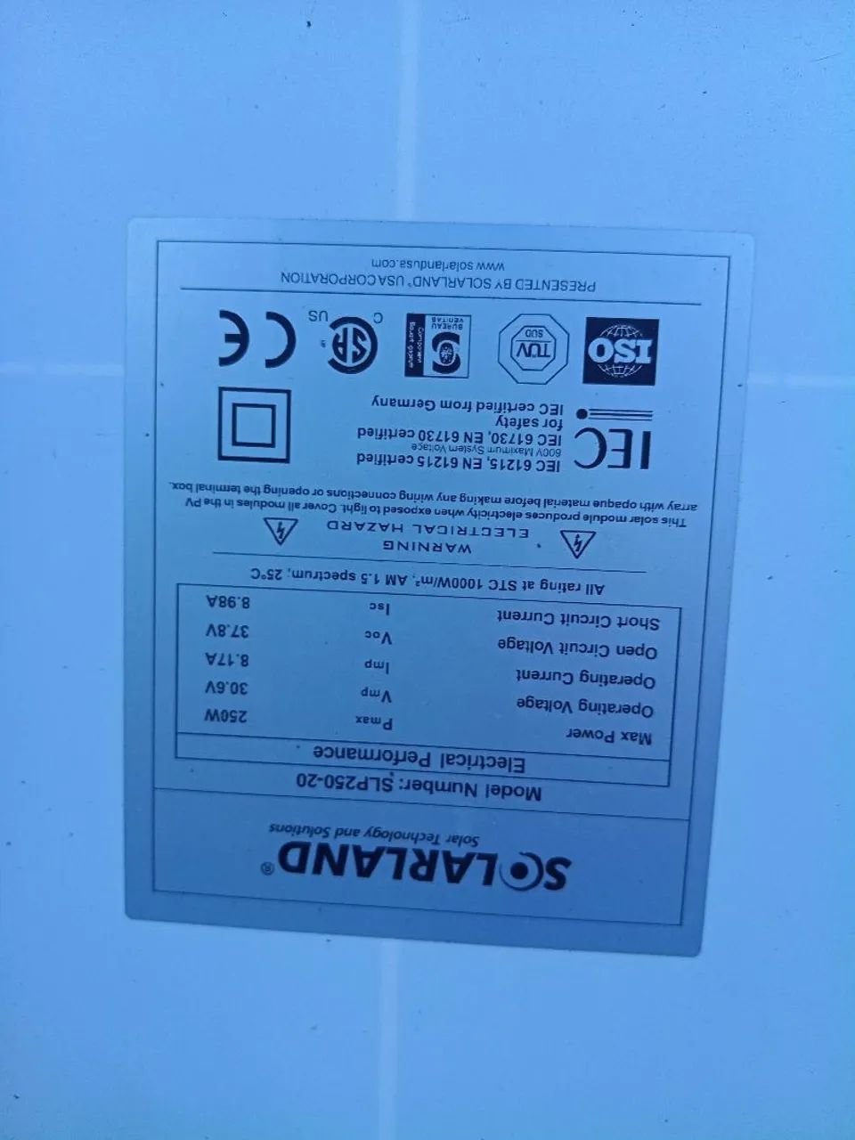 Placa solar 250 w - Foto 2